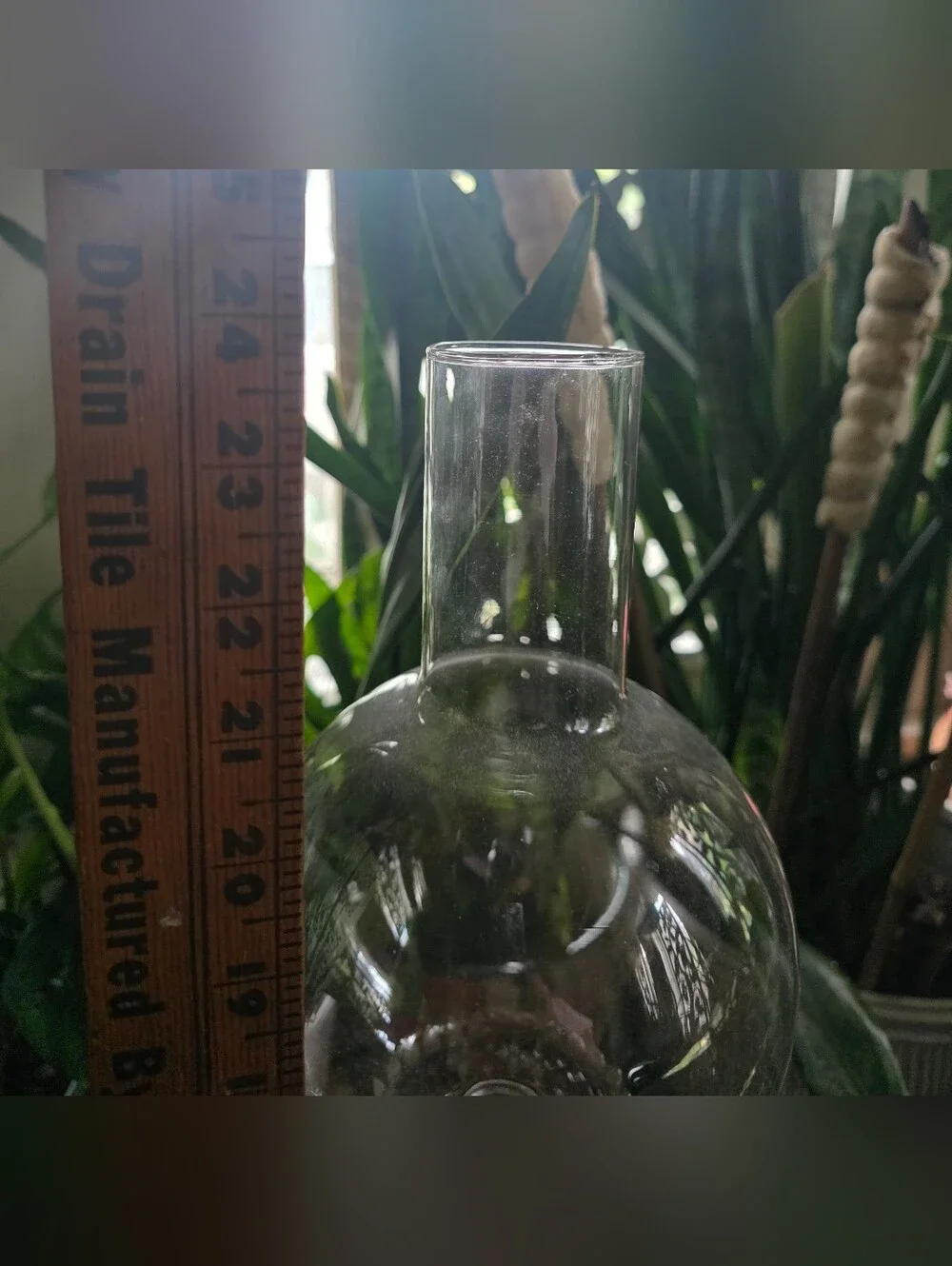Milk Glass Table Lamp Base with White Floral Cutwork - Needs Rewiring